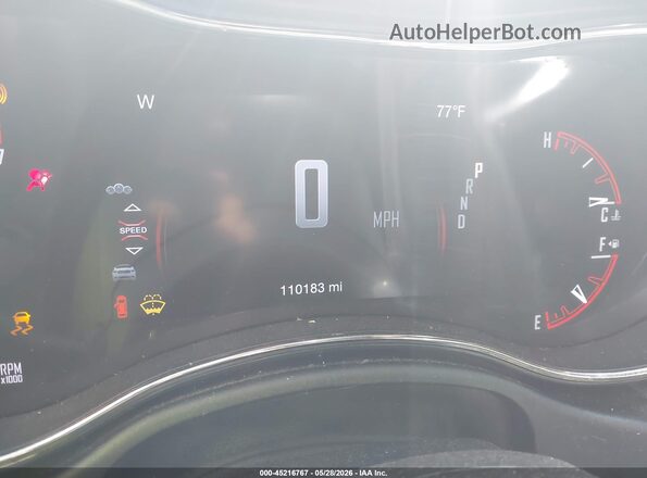 1C4RDJDG4KC770440 2019 DODGE DURANGO Black Widok tylnych siedzeń