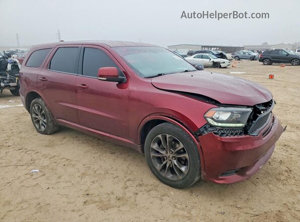 1C4RDJDG4LC348492 2020 DODGE DURANGO Red 