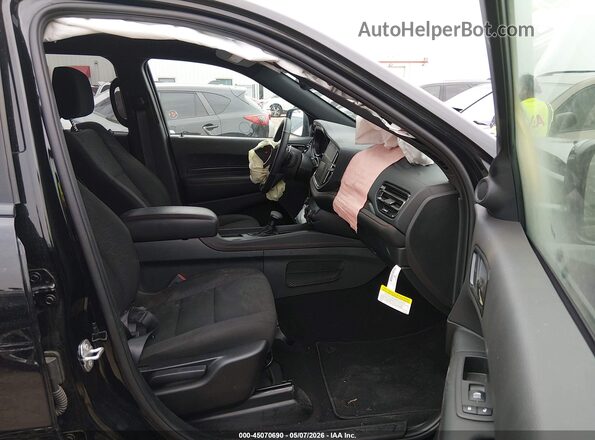 1C4RDJDG4TC204814 2026 DODGE DURANGO Black Front interior view