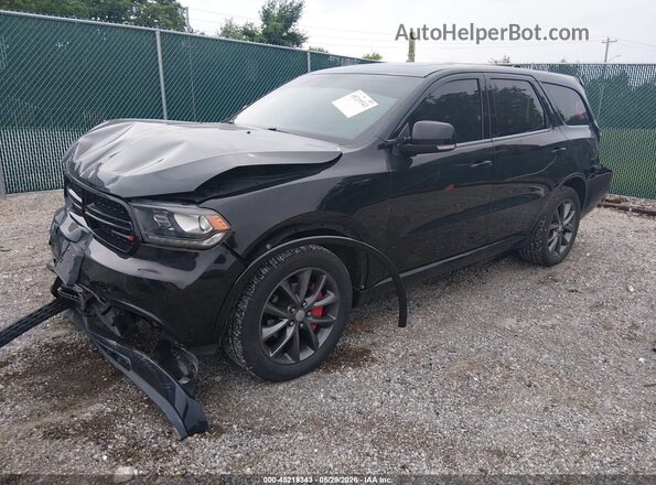 1C4RDJDG5JC415050 2018 DODGE DURANGO Black Vista tres cuartos delantera izquierda