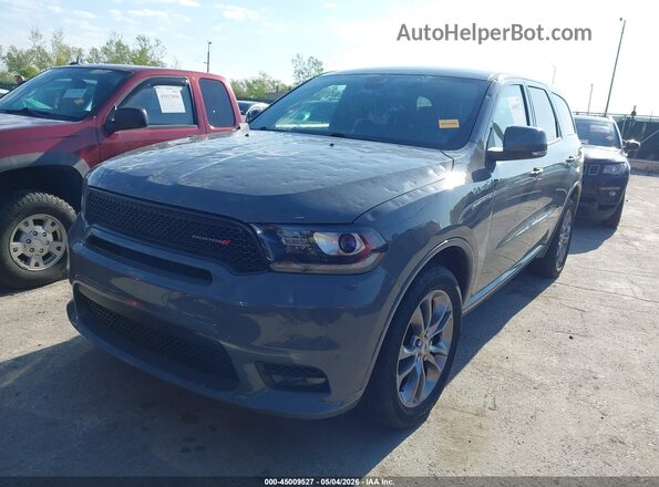1C4RDJDG5KC634320 2019 DODGE DURANGO Gray Przód lewy