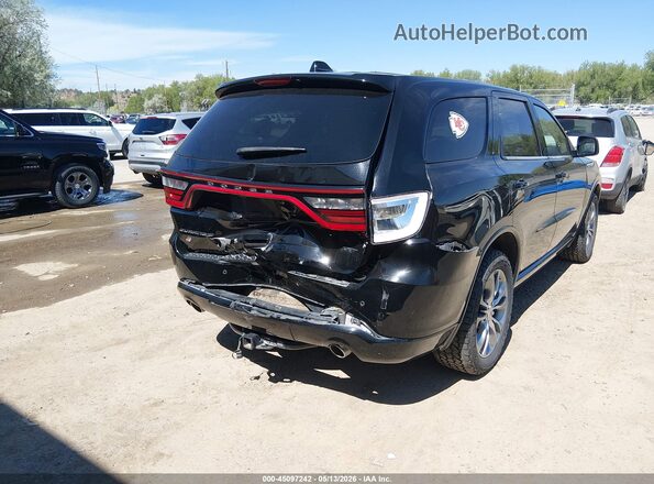 1C4RDJDG5LC187957 2020 DODGE DURANGO Black Front view