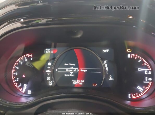 1C4RDJDG5TC166204 2026 DODGE DURANGO Черный Вид задних сидений