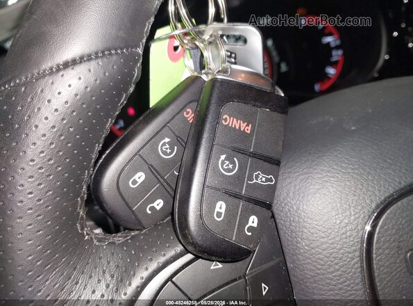 1C4RDJDG5TC166204 2026 DODGE DURANGO Черный Вид панели приборов