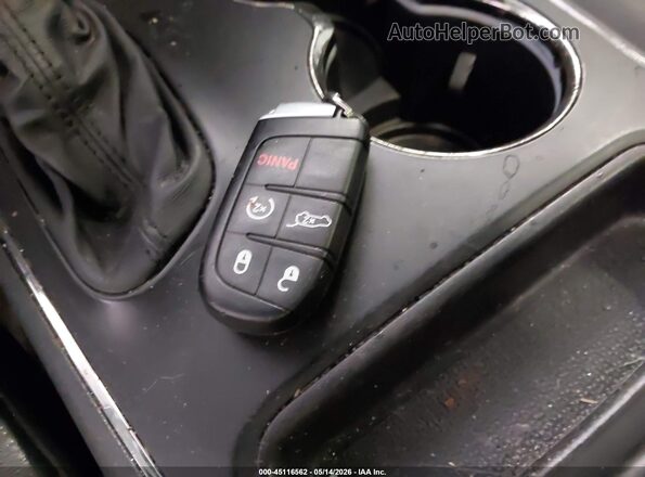 1C4RDJDG6JC408334 2018 DODGE DURANGO Black Widok deski rozdzielczej