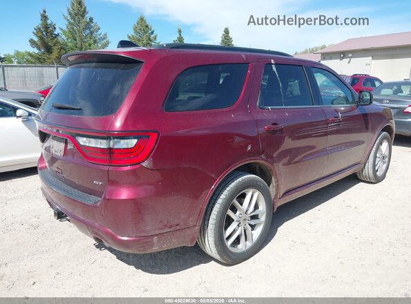 1C4RDJDG6PC613760 2023 DODGE DURANGO Red 