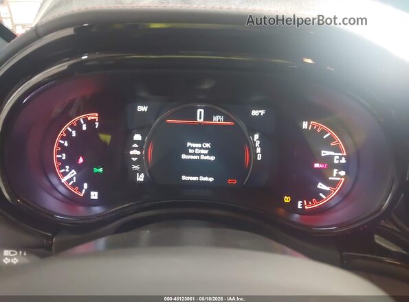 1C4RDJDG6TC167233 2026 DODGE DURANGO Black Widok tylnych siedzeń
