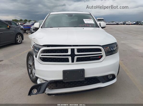 1C4RDJDG7HC905211 2017 DODGE DURANGO White Widok zestawu wskaźników