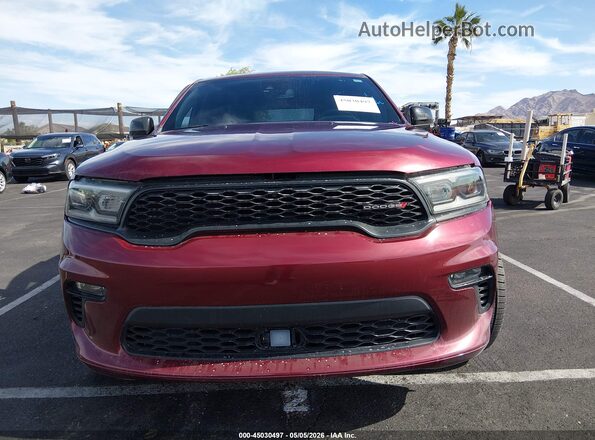 1C4RDJDG7PC573835 2023 DODGE DURANGO Red Vista del salpicadero
