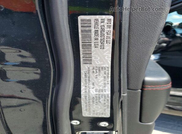 1C4RDJDG7SC541072 2025 DODGE DURANGO Black 