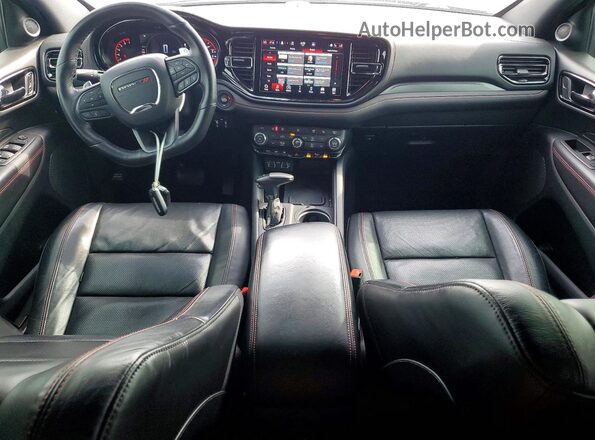 1C4RDJDG8PC591258 2023 DODGE DURANGO Gray Առջևի վահանակի տեսք