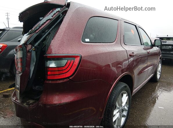 1C4RDJDG8SC543493 2025 DODGE DURANGO Red 