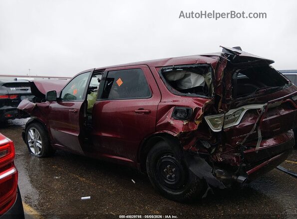 1C4RDJDG8SC543493 2025 DODGE DURANGO Red 