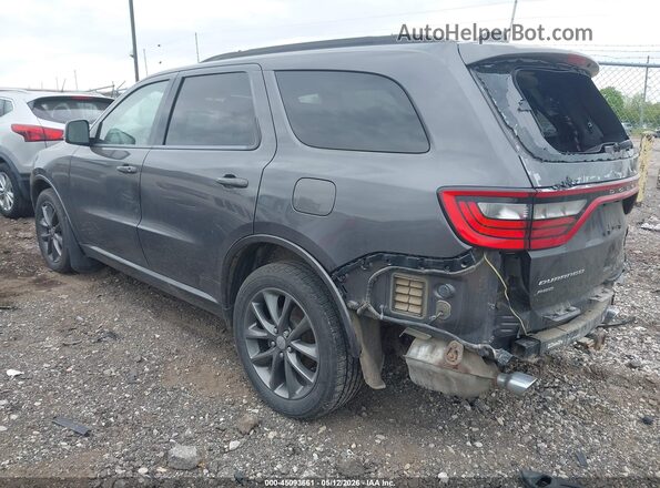 1C4RDJDG9HC953759 2017 DODGE DURANGO Gray Задня ліва чверть