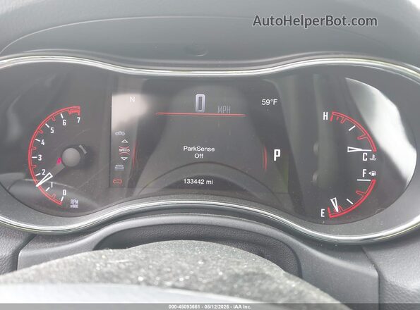 1C4RDJDG9HC953759 2017 DODGE DURANGO Gray Вид задніх сидінь