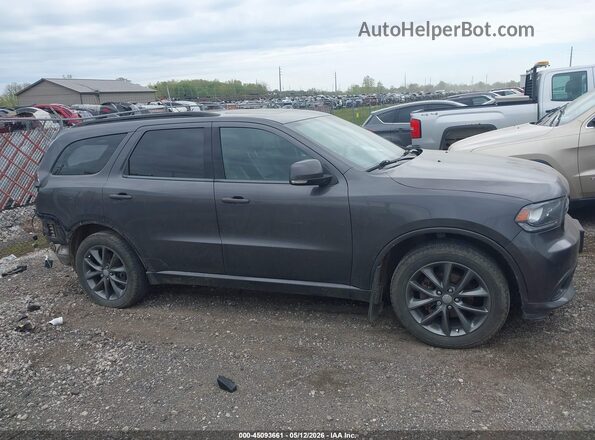 1C4RDJDG9HC953759 2017 DODGE DURANGO Gray Вид задньої частини салону