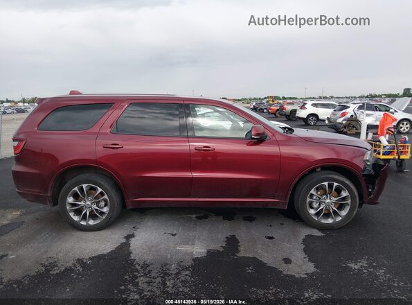 1C4RDJDG9LC106569 2020 DODGE DURANGO Бордовый Панорамный вид салона 360°