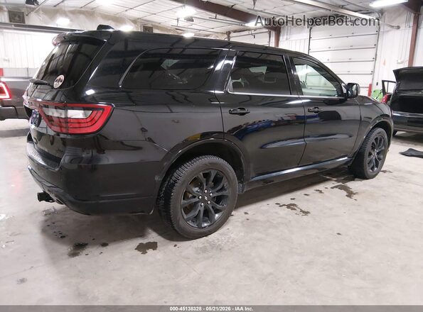 1C4RDJDGXKC586264 2019 DODGE DURANGO Black Задня права чверть