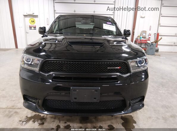 1C4RDJDGXKC586264 2019 DODGE DURANGO Black Вид щитка приладів