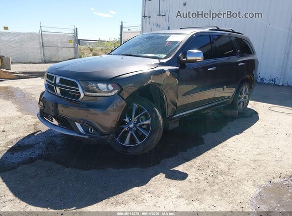 1C4RDJEG8LC247518 2020 DODGE DURANGO Gray Vista tres cuartos delantera izquierda