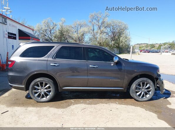 1C4RDJEG8LC247518 2020 DODGE DURANGO Gray Vista interior trasera