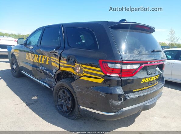 1C4RDJFG0PC657959 2023 DODGE DURANGO Черный Задняя левая четверть