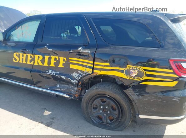1C4RDJFG0PC657959 2023 DODGE DURANGO Черный Вид спереди