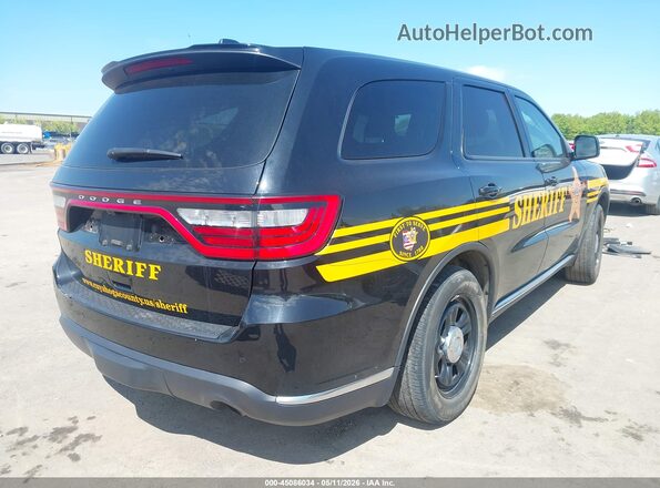 1C4RDJFG0PC657959 2023 DODGE DURANGO Черный Задняя правая четверть