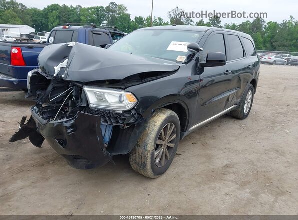 1C4RDJFG1LC431780 2020 DODGE DURANGO Black Vista tres cuartos delantera izquierda