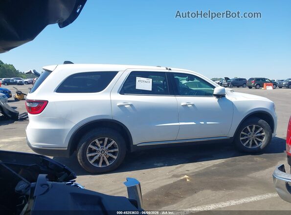 1C4RDJFG4LC431837 2020 DODGE DURANGO White Rear interior view