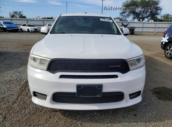 1C4RDJFG9LC261345 2020 DODGE DURANGO White წინა ხედი
