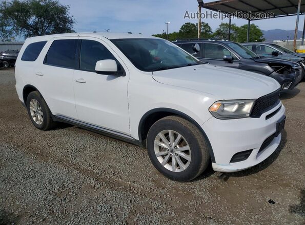 1C4RDJFG9LC261345 2020 DODGE DURANGO White წინა მარჯვენა