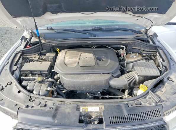 1C4RDJFG9LC261345 2020 DODGE DURANGO White ძრავის განყოფილების ხედი
