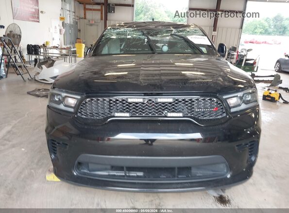 1C4RDJFG9PC638830 2023 DODGE DURANGO Black Widok deski rozdzielczej