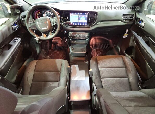 1C4RDJFGXTC227611 2026 DODGE DURANGO Black Առջևի վահանակի տեսք