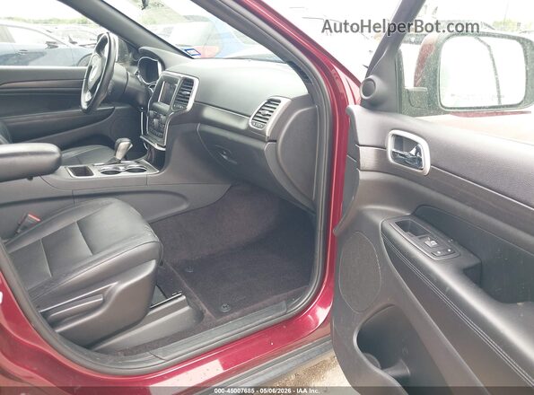 1C4RJEAG1JC169182 2018 JEEP GRAND CHEROKEE Red Vista interior delantera