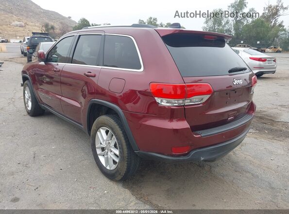 1C4RJEAG2HC813587 2017 JEEP GRAND CHEROKEE Красный Задняя левая четверть
