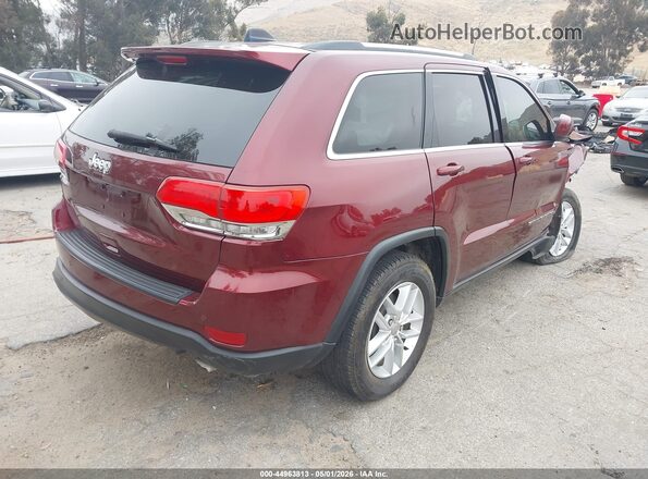 1C4RJEAG2HC813587 2017 JEEP GRAND CHEROKEE Красный Задняя правая четверть