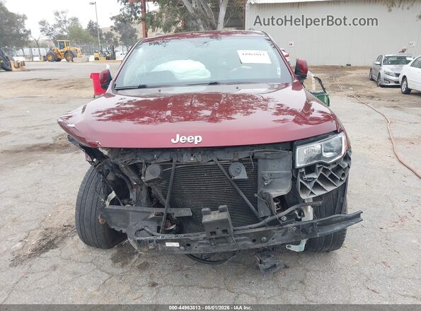 1C4RJEAG2HC813587 2017 JEEP GRAND CHEROKEE Красный Вид щитка приборов