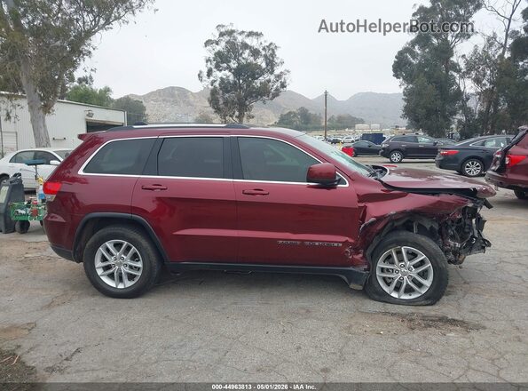 1C4RJEAG2HC813587 2017 JEEP GRAND CHEROKEE Красный Вид задней части салона