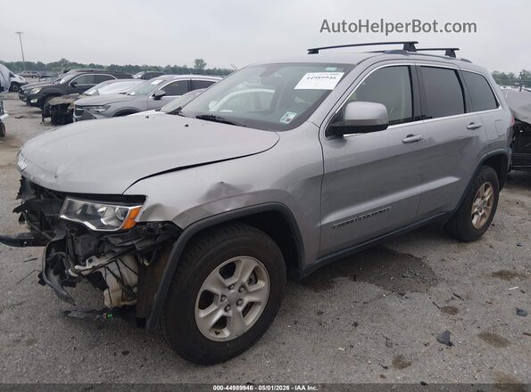 1C4RJEAG3HC805384 2017 JEEP GRAND CHEROKEE Silver Передня ліва чверть