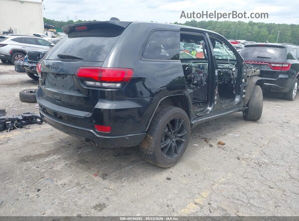 1C4RJEAG4JC489158 2018 JEEP GRAND CHEROKEE Black უკანა მარჯვენა
