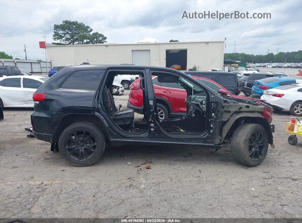 1C4RJEAG4JC489158 2018 JEEP GRAND CHEROKEE Black ხელსაწყოთა პანელის ხედი