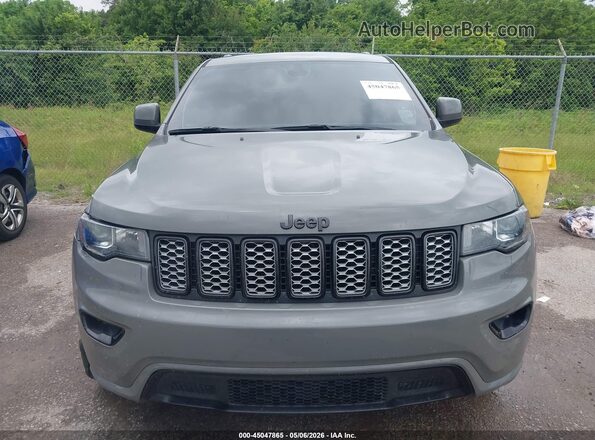 1C4RJEAG4MC633666 2021 JEEP GRAND CHEROKEE Gray Вид щитка приладів