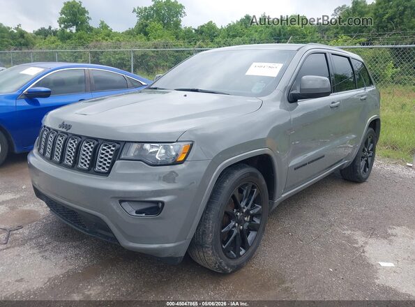 1C4RJEAG4MC633666 2021 JEEP GRAND CHEROKEE Gray Передня ліва чверть