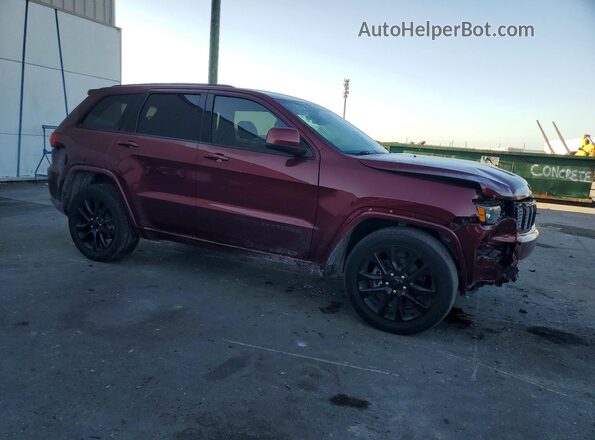 1C4RJEAG6HC813396 2017 JEEP GRAND Burgundy Передня права чверть