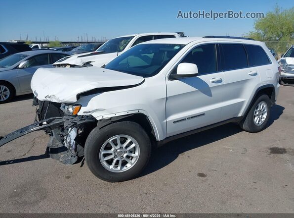 1C4RJEAG6LC202468 2020 JEEP GRAND CHEROKEE Белый Передняя левая четверть