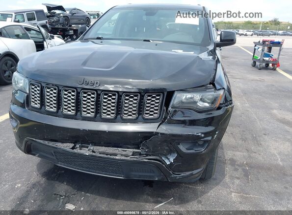 1C4RJEAG9LC428844 2020 JEEP GRAND CHEROKEE Black Widok z przodu