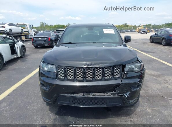 1C4RJEAG9LC428844 2020 JEEP GRAND CHEROKEE Black Widok zestawu wskaźników