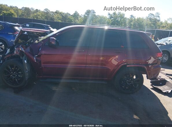 1C4RJEAGXJC480917 2018 JEEP GRAND CHEROKEE Бордовый Вид задней части салона